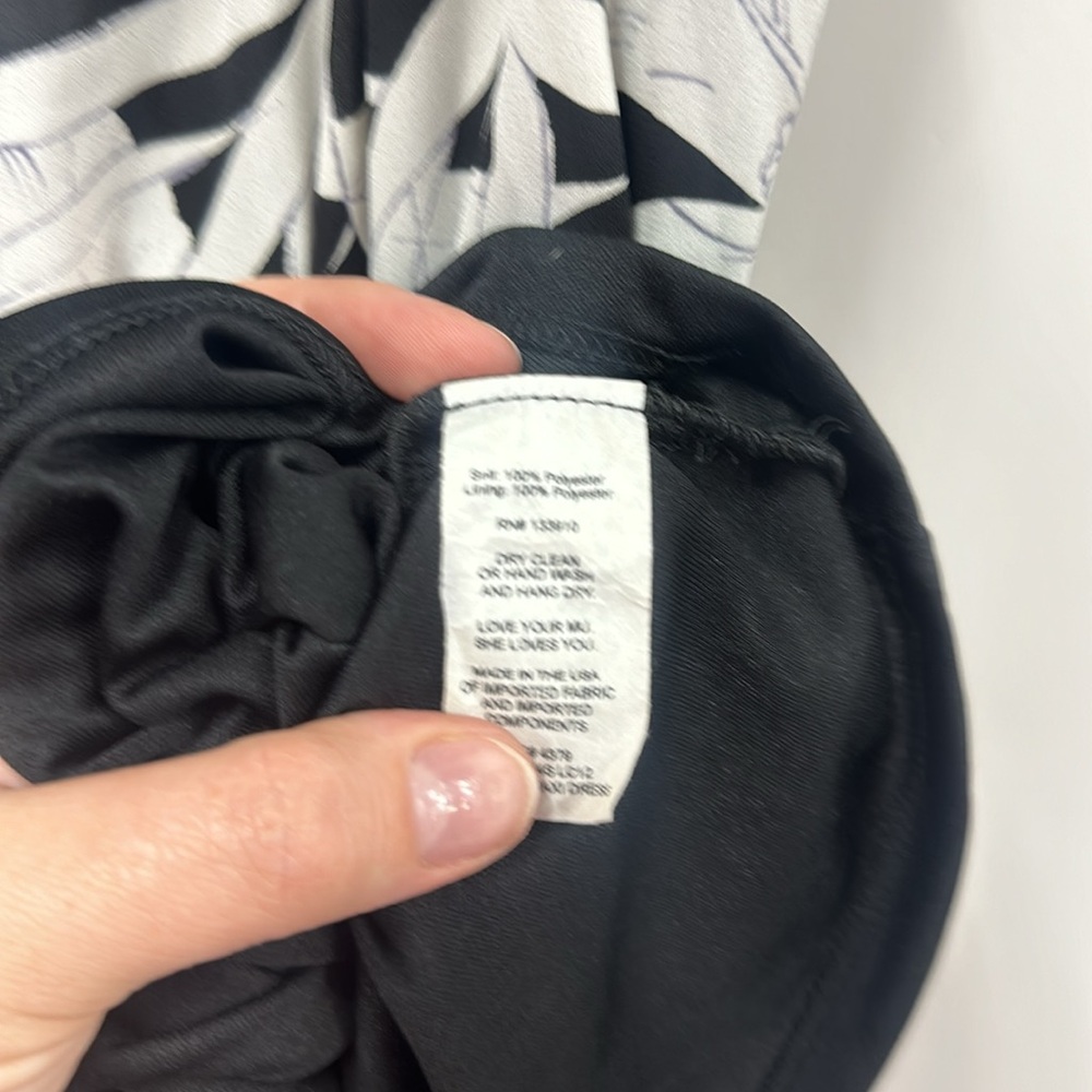 Show Me Your Mumu Hacienda Maxi Dress black and white floral xs - Picture 6 of 8